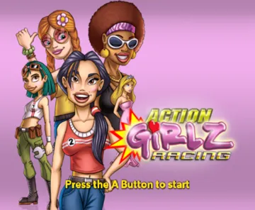 Action Girlz Racing screen shot title